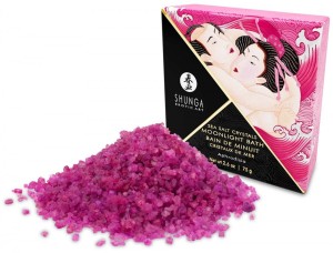 LUKSUSOWE KRYSZTAŁKI SOLI MORSKIEJ - SHUNGA Mini Bath Salts Aphrodisia