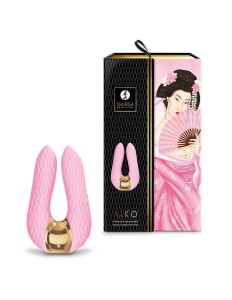 LUKSUSOWY WIBRATOR WIELOFUNKCYJNY - SHUNGA AIKO Intimate Massager Light Pink