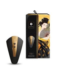 LUKSUSOWY MASAŻER ŁECHTACZKI - SHUNGA OBI Intimate Massager Black