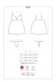 Bielizna-Luvae babydoll i stringi Czarny  XL/XXL