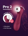Pro 2 Generation 3  with Liquid Air wine red