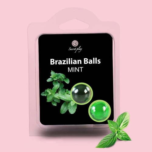 SET 2 BRAZILIAN BALLS MINT