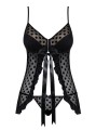 Bielizna-Dotina babydoll i stringi L/XL