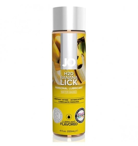 System JO H2O Lubricant Banana 120 ml