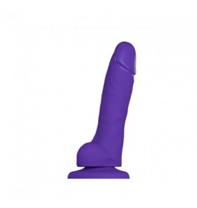 Soft Realistic Dildo Purple S