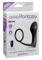 Cockring Vibrating Plug Black
