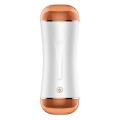 Masturbator-Boss Series-Vibrating Masturbation Cup USB 10 function + Interactive Function / Double Ends