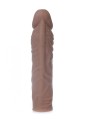 Stymulator-Perfect Sleeve Mulatto - extends 4 cm