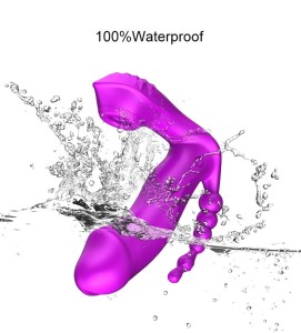 WIELOFUNKCYJNY WIBRATOR Z PILOTEM - BOSS SERIES FOX Purple