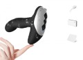 Luxury Play Prostate Stimulator – Silicone Usb Massager – 7 Function – Pulsator – Heating – Black
