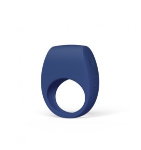 WIBRUJĄCY PIERŚCIEŃ EREKCYJNY NA PENISA Z APLIKACJĄ - Lelo Tor 3 Base Blue