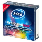 PREZERWATYWY 3W1 - UNIMIL EXCITATION MAX BOX 3
