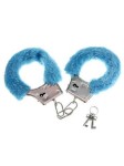 KAJDANKI Z FUTERKIEM NIEBIESKIE - Love Cuffs Blue