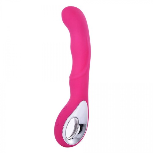 Tickler Pink Silicone GSpot Vibrator – Rechargeable
