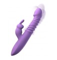 Her Thrusting Silicone Rabbit