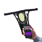 WIBRATOR DO BIELIZNY Z APLIKACJĄ - MAGIC MOTION NYX SMART PANTY VIBRATOR GREEN
