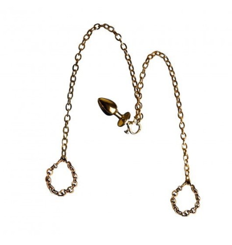 Butt Plug & Binding Chain Set(including handcuffs)