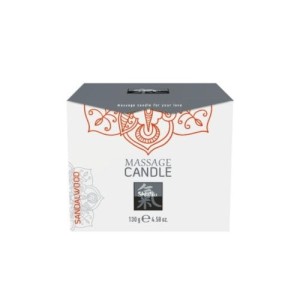 ZAPACHOWA ŚWIECA DO MASAŻU - Shiatsu Massage Candle Sandalwood 130g.