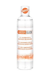 LUBRYKANT NA BAZIE WODY Z GUARANĄ - WATERGLIDE MASSAGE & LUBRICANT GUARANA
