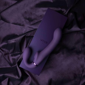 WIBRUJĄCY STRAP-ON BEZ UPRZĘŻY Z TECHNOLOGIĄ AIR WAVE TICKLER - AI VIVE