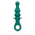 Pawn Shaped Anal Vibrator - Peacock Plume