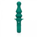 Pawn Shaped Anal Vibrator - Peacock Plume
