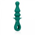 Pawn Shaped Anal Vibrator - Peacock Plume