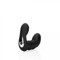 Beaded Vibrating Prostate Massager with Remote Control - Black