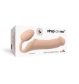 Strap-on-me Silicone bendable strap-on Flesh XL