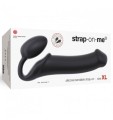 Strap-on-me Silicone bendable strap-on Black XL