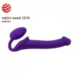 Strap-on-me Silicone bendable strap-on Purple M