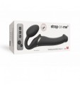 Vibrating Strap-on Black M