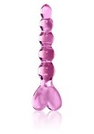 SZKLANE DILDO 20 CM - Icicles No.43 Transparent