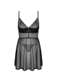 Chemeris babydoll i stringi XL/2XL