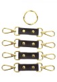 Studded Hogtie Black