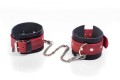 Kajdanki- Cuffs Crazy Horse Red, Big