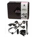 ZESTAW BDSM 8 ELEMENTÓW - SECRET PLAY Secret Bondage Set Black