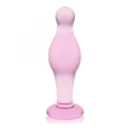 4.5"" Glass Romance Pink