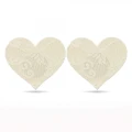 Lace Heart and Flower Nipple Pasties (2 Pack)