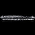 Flawless Clear Double dildo 12''