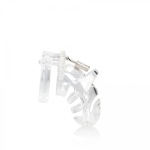Model 25 - Chastity Cage - 3.5'' / 9 cm - Transparent