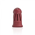 Model 28 - Ultra Soft Silicone Chastity Cage - Red