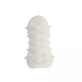 Stamina Masturbator Pleasure Pocket-White