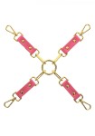 UPRZĄŻ KRZYŻOWA - TABOOM Hogtie Pink