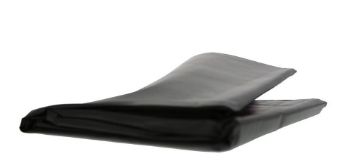 VINYL BED SHEET BLACK 158x227CM