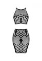 Bielizna-K101 top i spódnica  S/M/L
