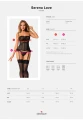 Bielizna-Serena Love gorset i stringi  M/L