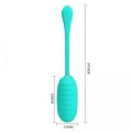 PRETTY LOVE - KIRK EGG Green 12 function vibrations