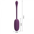 PRETTY LOVE - CASPER Purple 12 vibration functions Mobile APP remote control