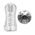 PRETTY LOVE - VACUUM CUP MASTURBATOR Black Hole ABS TPR